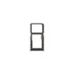 Tacka SIM z SD do Huawei P30 Lite, P30 Lite 2020, 51661LWL, 51661NAL, Midnight Black, Genuine Service Pack