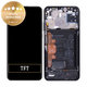 Wyświetlacz do Huawei P40 Lite, Ekran dotykowy z ramką i baterią, 02353KFU, Midnight Black, Genuine Service Pack