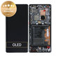 Wyświetlacz do Huawei Mate 40 Pro NOH-NX9, Ekran dotykowy z ramką i baterią, 02353YMT, Czarny, Black, Genuine Service Pack
