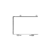 Pokrywa HDD do Huawei MateBook D15 2020, 97060FSH, Genuine Service Pack