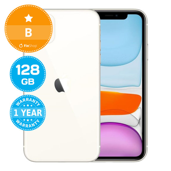 Apple iPhone 11 White 128GB B Odnowiony