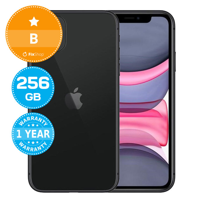 Apple iPhone 11 Black 256GB B Odnowiony