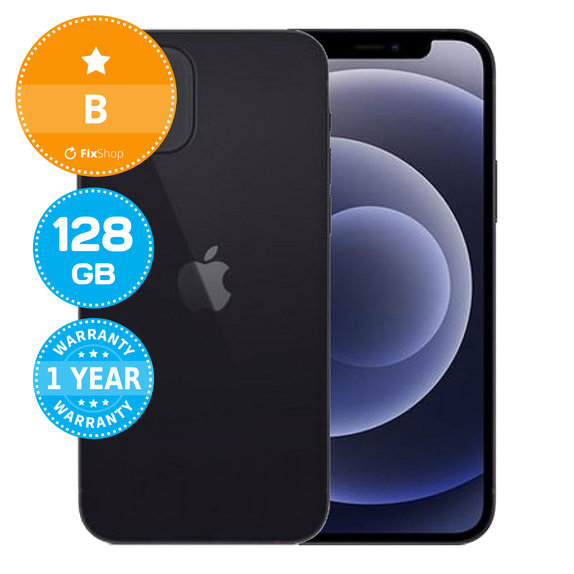 Apple iPhone 12 Black 128GB B Odnowiony