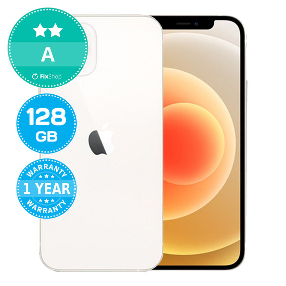 Apple iPhone 12 White 128GB A Odnowiony