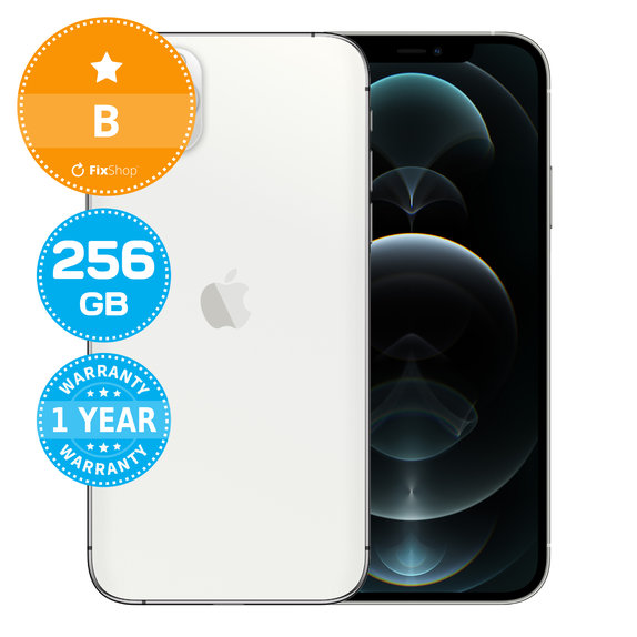Apple iPhone 12 Pro Max Silver 256GB B Odnowiony