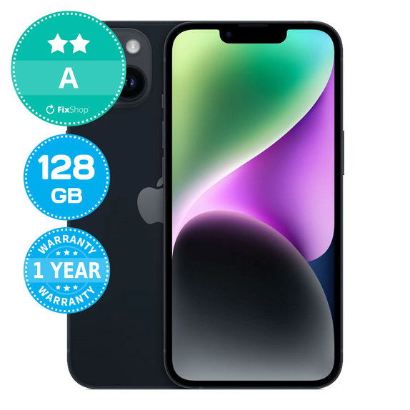 Apple iPhone 14 Midnight 128GB A Odnowiony