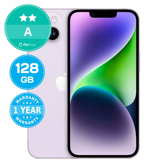 Apple iPhone 14 Purple 128GB A Odnowiony