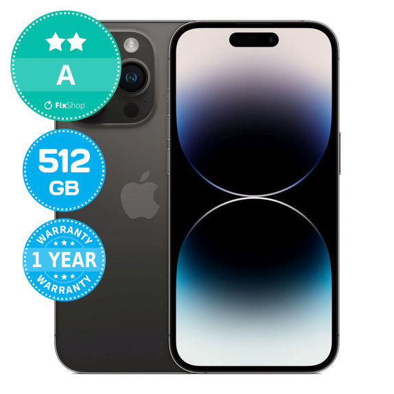 Apple iPhone 14 Pro Space Black 512GB A Odnowiony
