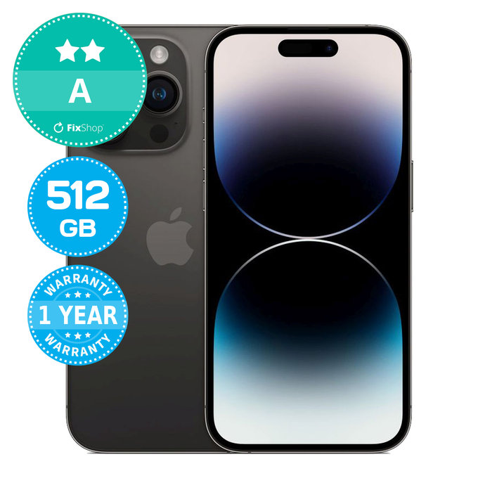 Apple iPhone 14 Pro Space Black 512GB A Odnowiony