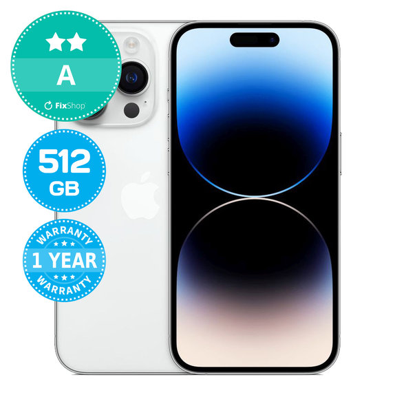 Apple iPhone 14 Pro Silver 512GB A Odnowiony
