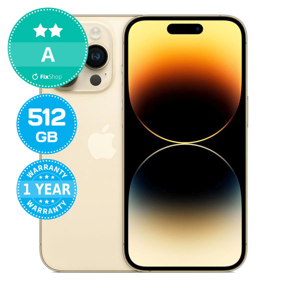 Apple iPhone 14 Pro Gold 512GB A Odnowiony