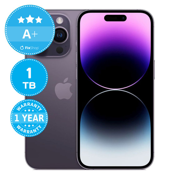 Apple iPhone 14 Pro Deep Purple 1TB A+ Odnowiony
