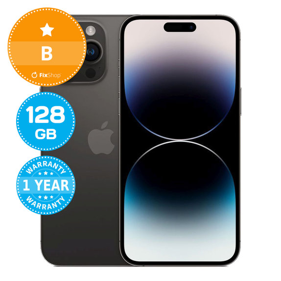 Apple iPhone 14 Pro Max Space Black 128GB B Odnowiony