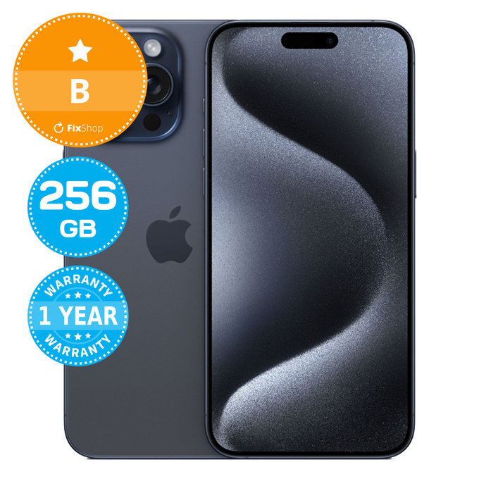 Apple iPhone 15 Pro Max Blue Titanium 256GB B Odnowiony
