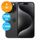 Apple iPhone 15 Pro Black Titanium 256GB B Odnowiony