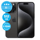 Apple iPhone 15 Pro Black Titanium 512GB A+ Odnowiony