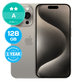 Apple iPhone 15 Pro Natural Titanium 128GB A Odnowiony