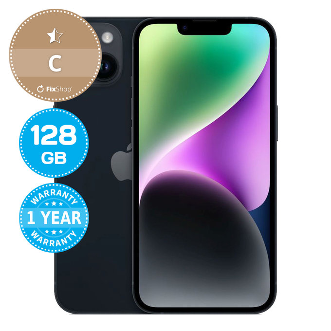 Apple iPhone 14 Midnight 128GB C Odnowiony