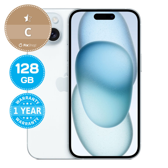 Apple iPhone 15 Blue 128GB C Odnowiony