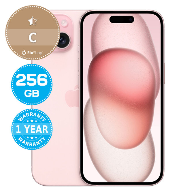 Apple iPhone 15 Pink 256GB C Odnowiony