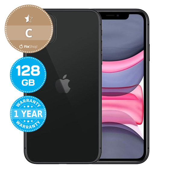 Apple iPhone 11 Black 128GB C Odnowiony