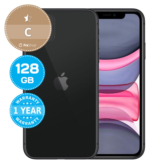 Apple iPhone 11 Black 128GB C Odnowiony