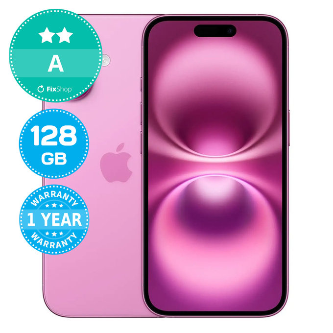 Apple iPhone 16 Pink 128GB A Odnowiony