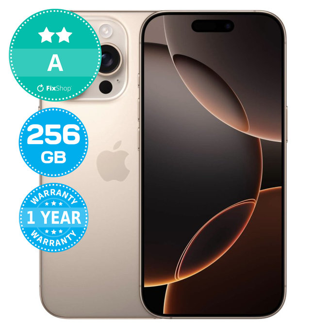 Apple iPhone 16 Pro Desert Titanium 256GB A Odnowiony