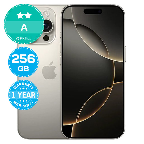 Apple iPhone 16 Pro Natural Titanium 256GB A Odnowiony