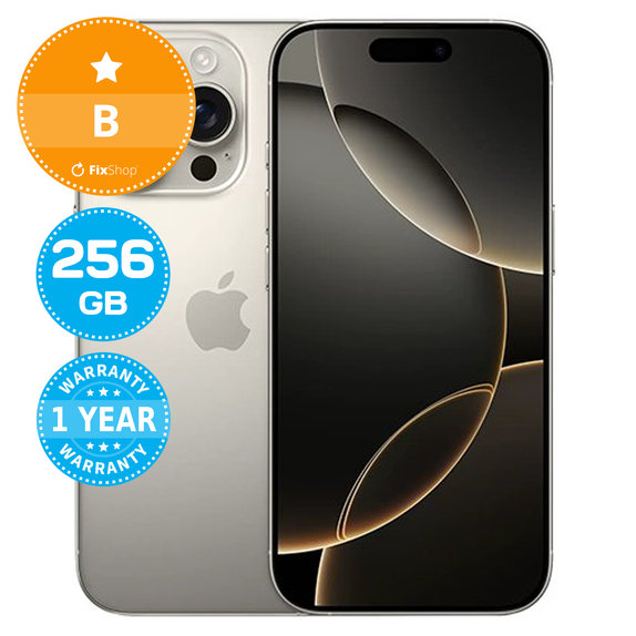 Apple iPhone 16 Pro Natural Titanium 256GB B Odnowiony