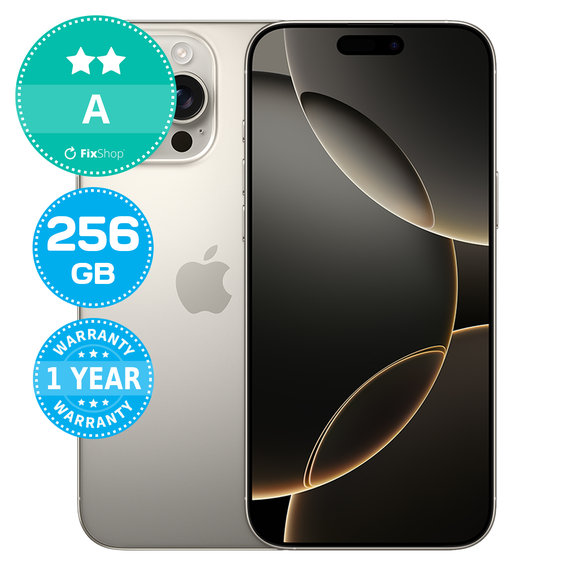 Apple iPhone 16 Pro Max Natural Titanium 256GB A Odnowiony