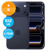 Apple iPhone 17 Pro Deep Blue 512GB B Odnowiony