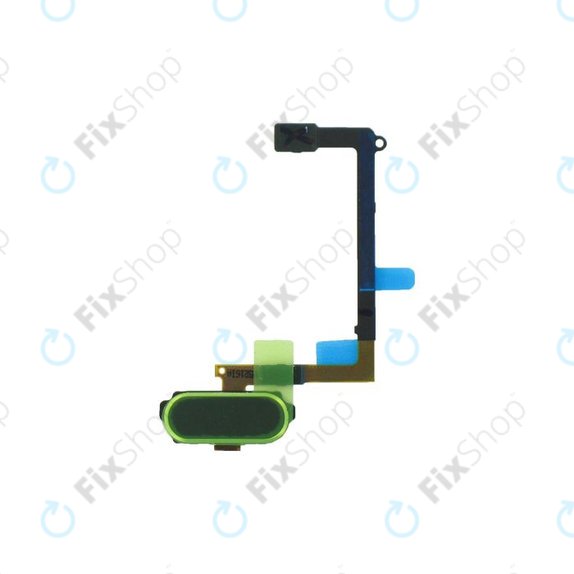 Przycisk Home z taśmą flex do Samsung S6 G920F, GH96-08166B, Black Sapphire, Genuine Service Pack