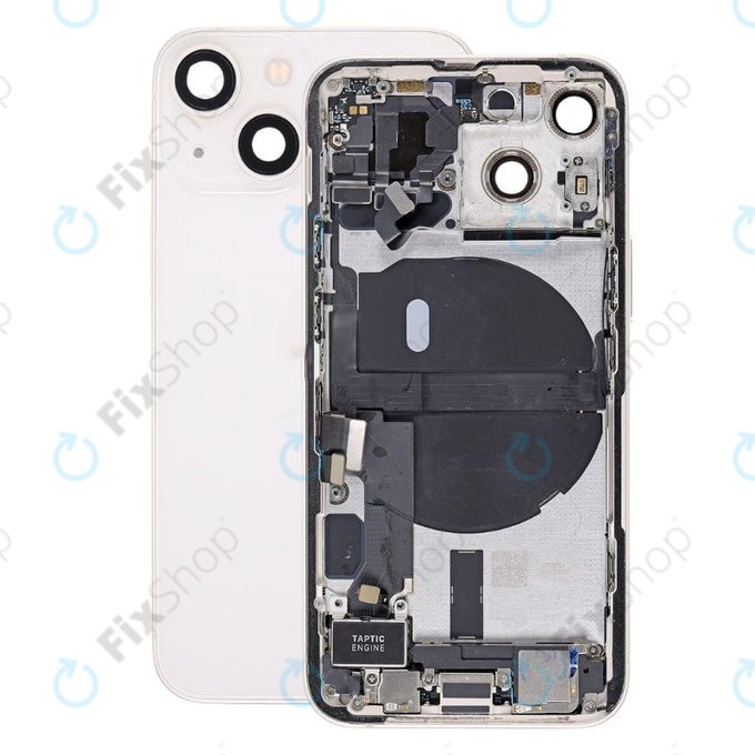Tylna obudowa z malymi czesciami do iPhone 13 Mini, Starlight