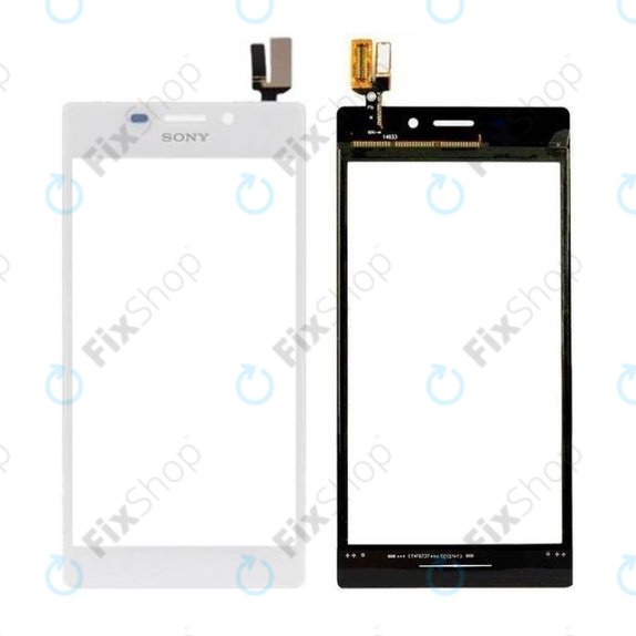 Ekran dotykowy do Sony Xperia M2 D2303 S50h, Bialy, White