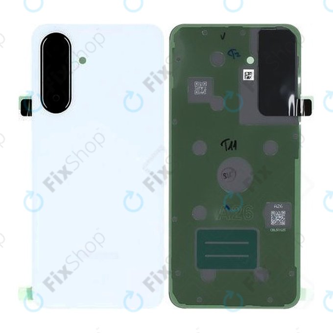 Tylna pokrywa baterii do Samsung A26 A266E, GH82-37020B, Biały, White, Genuine Service Pack