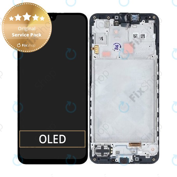 Wyświetlacz do Samsung Galaxy A16 5G, Ekran dotykowy z ramką, Blue Black, GH82-36143A, Genuine Service Pack