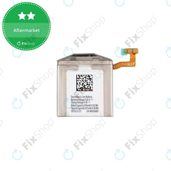 Bateria do Samsung Galaxy Watch 3 41mm R850, R855, Active2 40mm R830, R835, EB-BR830ABY, 240mAh