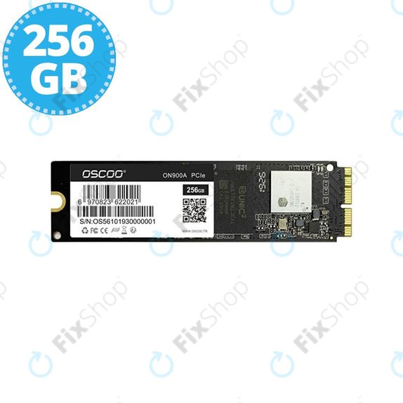 SSD 256GB do MacBook Air, Pro (Late 2013 - 2017), Oscoo ON900A PCIe