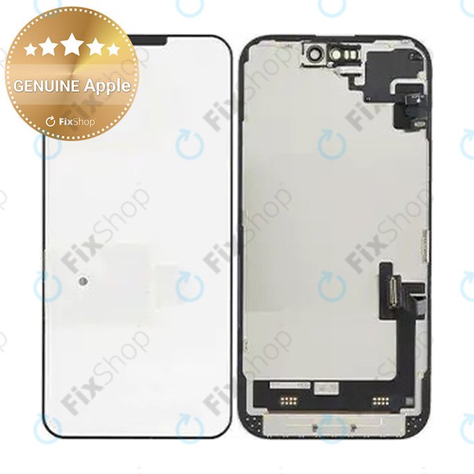 Wyświetlacz OLED do iPhone 15, Ekran dotykowy z ramką, 661-36706, Genuine Apple