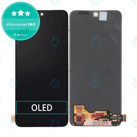 Wyświetlacz OLED do Xiaomi Redmi Note 12S, Ekran dotykowy bez ramki