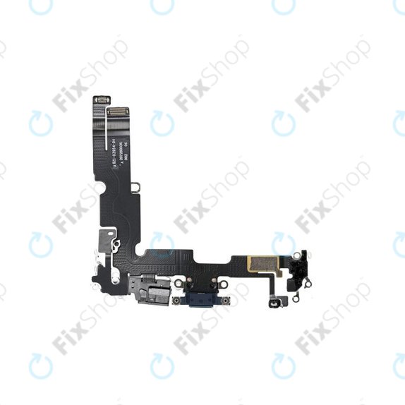 Złącze ładowania z taśmą flex do iPhone 14 Plus, Midnight