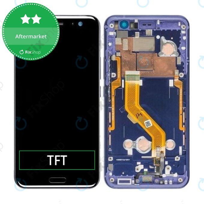 Zestaw wyświetlacza LCD TFT do HTC U11 | Niebieski