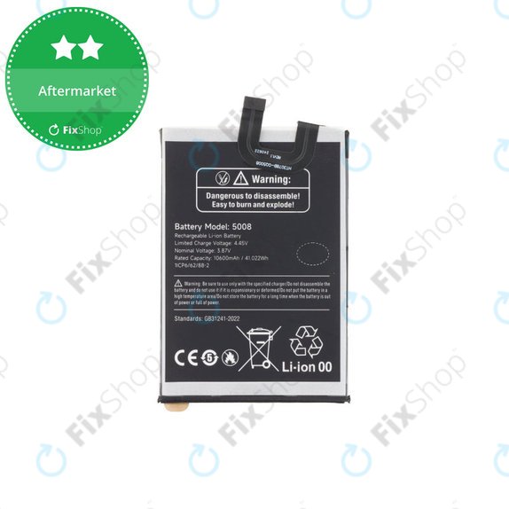 Bateria do Ulefone Armor 27 Pro, Armor 27T Pro, 5008, 10600mAh