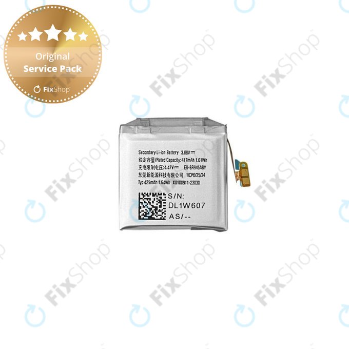 Bateria do Samsung Watch 7 44mm L310, L315, Watch 6 44mm R940, R945, GH43-05158AEB, BR945ABY, 425mAh, Genuine Service Pack