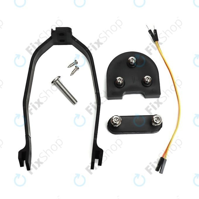 Zestaw izolacyjny kola 10" z uchwytem blotnika do Xiaomi Mi Electric Scooter 2 M365 | Pro | Czarny | Black