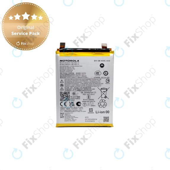 Bateria do Motorola Edge 50 Ultra, QV45, 4500mAh, SB18D97987, Genuine Service Pack