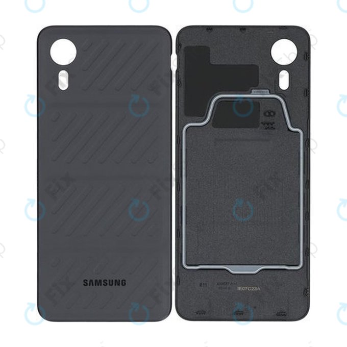Tylna pokrywa baterii do Samsung Xcover 7, G556B, GH98-48945A, Czarny, Black, Genuine Service Pack