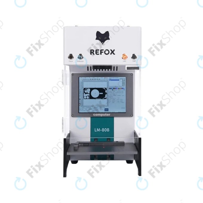 Separator laserowy 3w1, 6 W, 220 V, Refox LM-80B