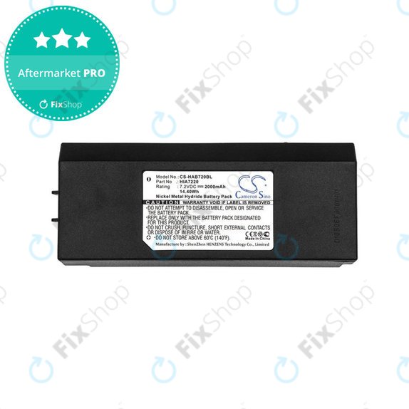 Bateria do Hiab XS Drive, 2000mAh, Ni-MH, 7.2V, HIA7220, HQ
